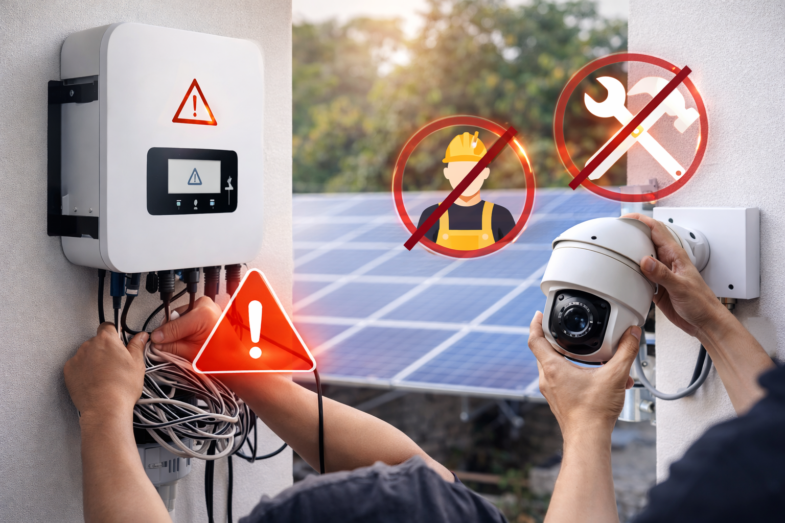 Top Mistakes to Avoid When Installing CCTV or Solar Inverter Systems